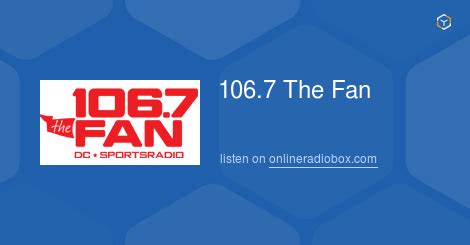 Hear top rock artists plus much more on TuneIns 106. . 1067 the fan dc listen live
